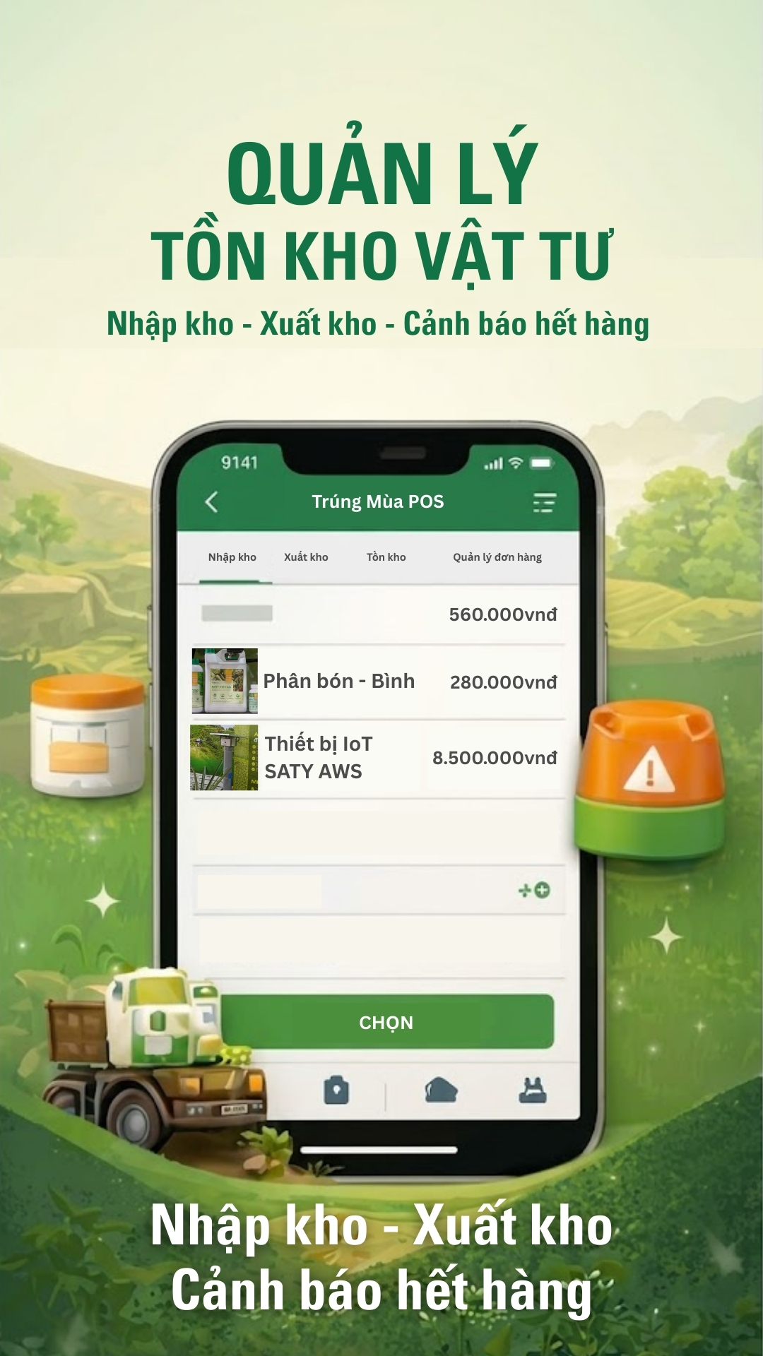 Quản lý tồn kho thông minh